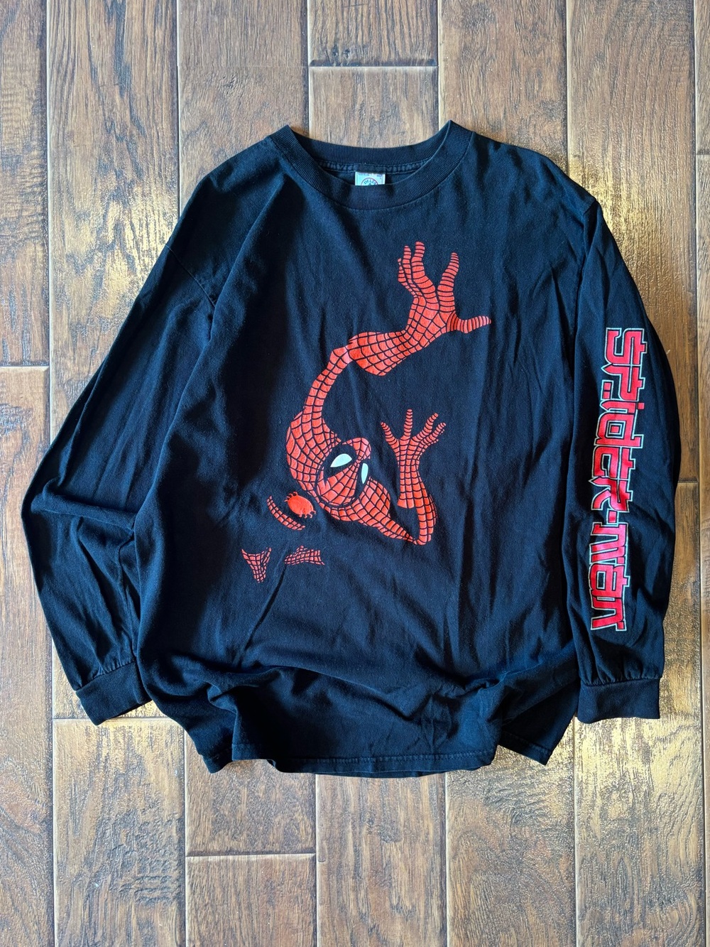 Vintage Y2K 2000 Spider-Man Marvel Longsleeve Shirt